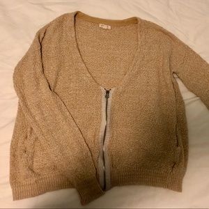 Silence & Noise Zip-Up Cardigan